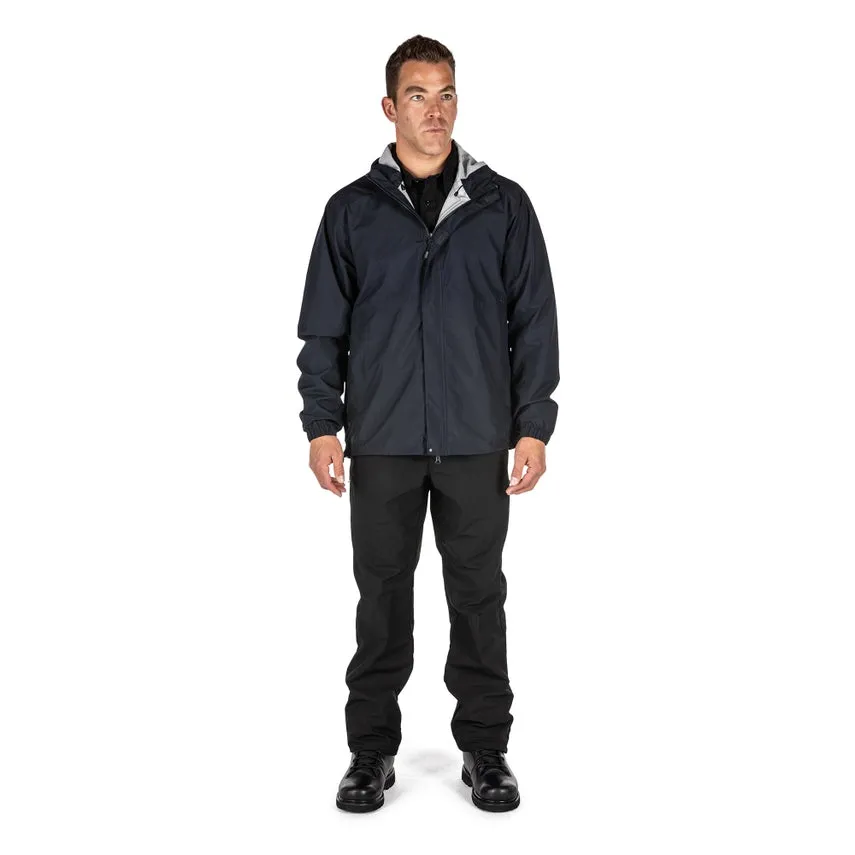 5.11 Duty Rain Shell | Black and Navy