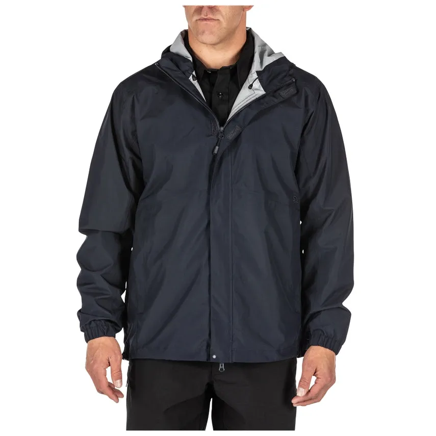 5.11 Duty Rain Shell | Black and Navy