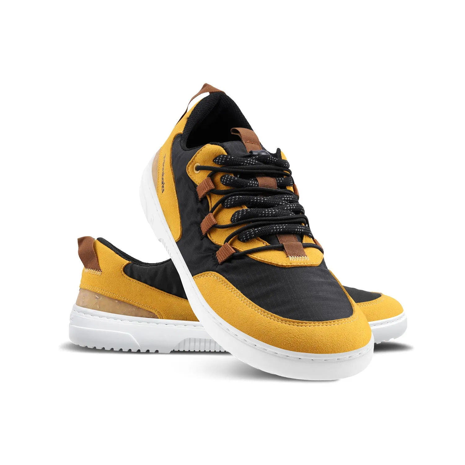 Barefoot Sneakers Barebarics - Revive - Golden Yellow & Black