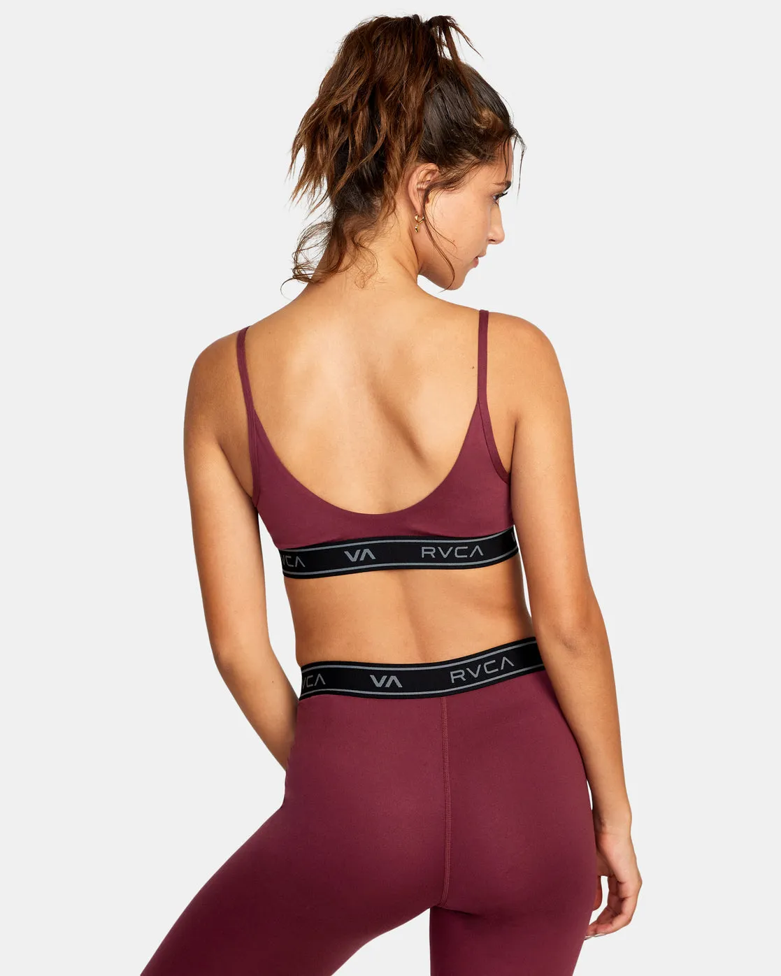 Base Sports Bra - Burgundy