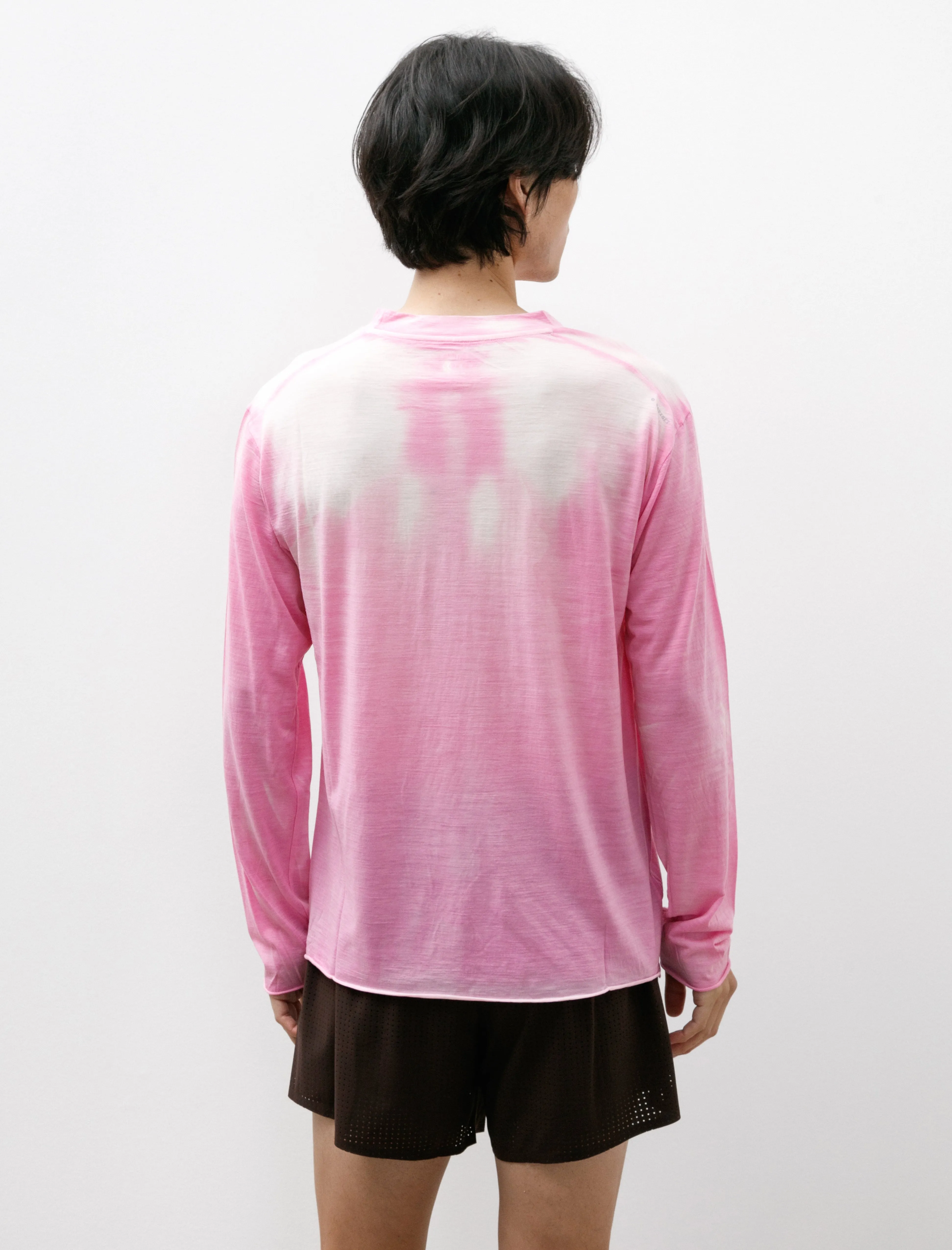 CloudMerino Long Tee Thermo Pink