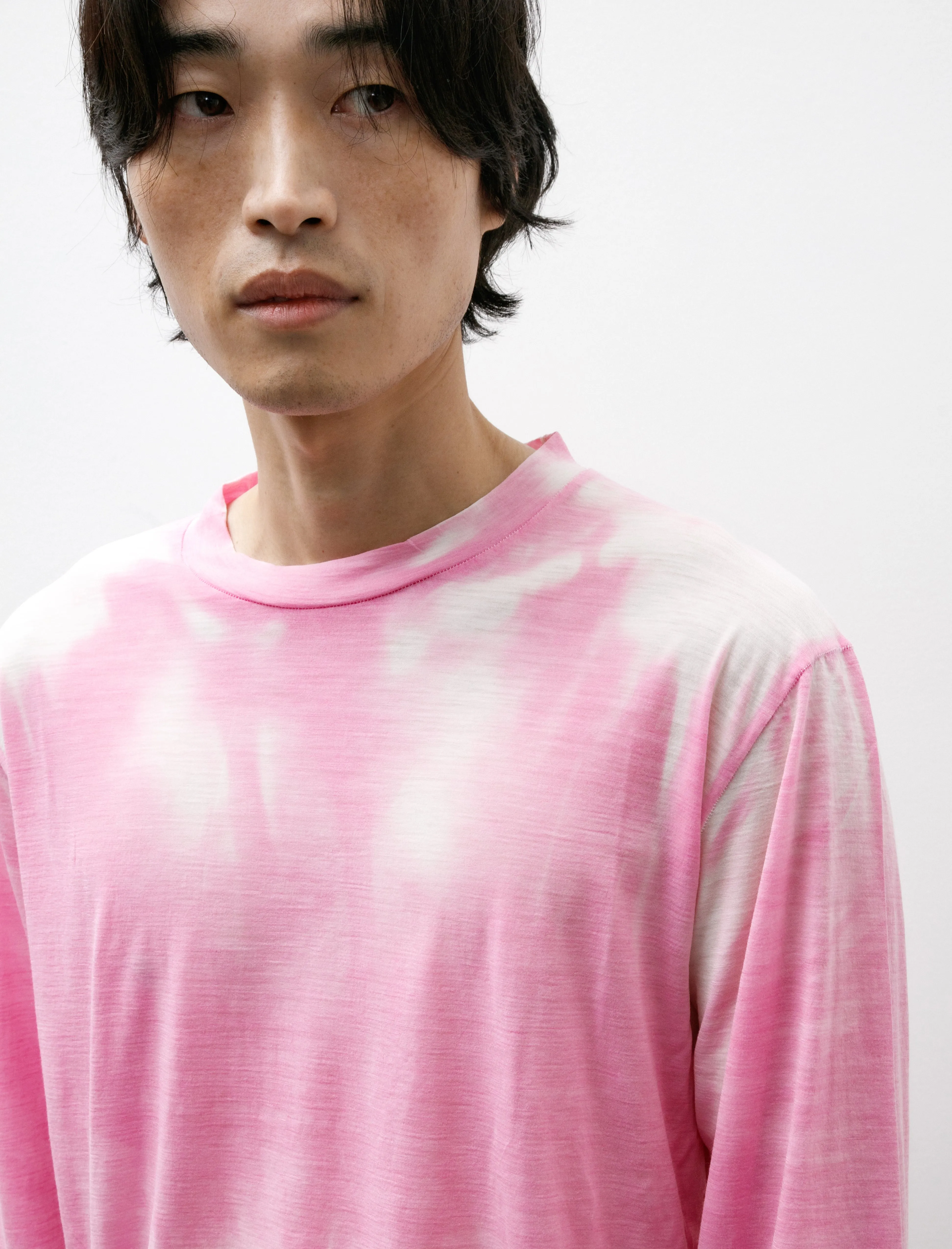 CloudMerino Long Tee Thermo Pink