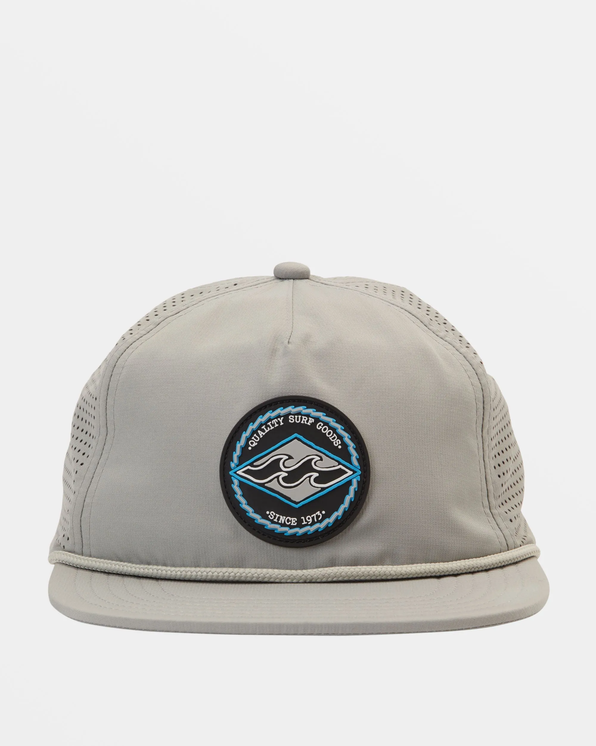 Crest Trucker Hat - Silver