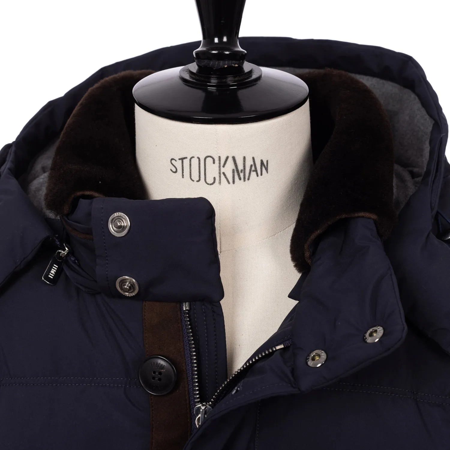 Daunenparka "Blake" mit abnehmbarer Kapuze - Fedeli Luxury Outerwear