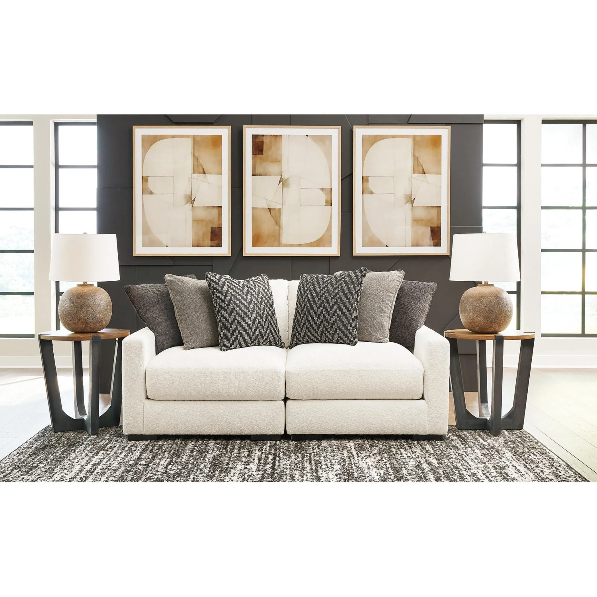 Elissa Court-Exclusive 2 Piece Modular Sectional