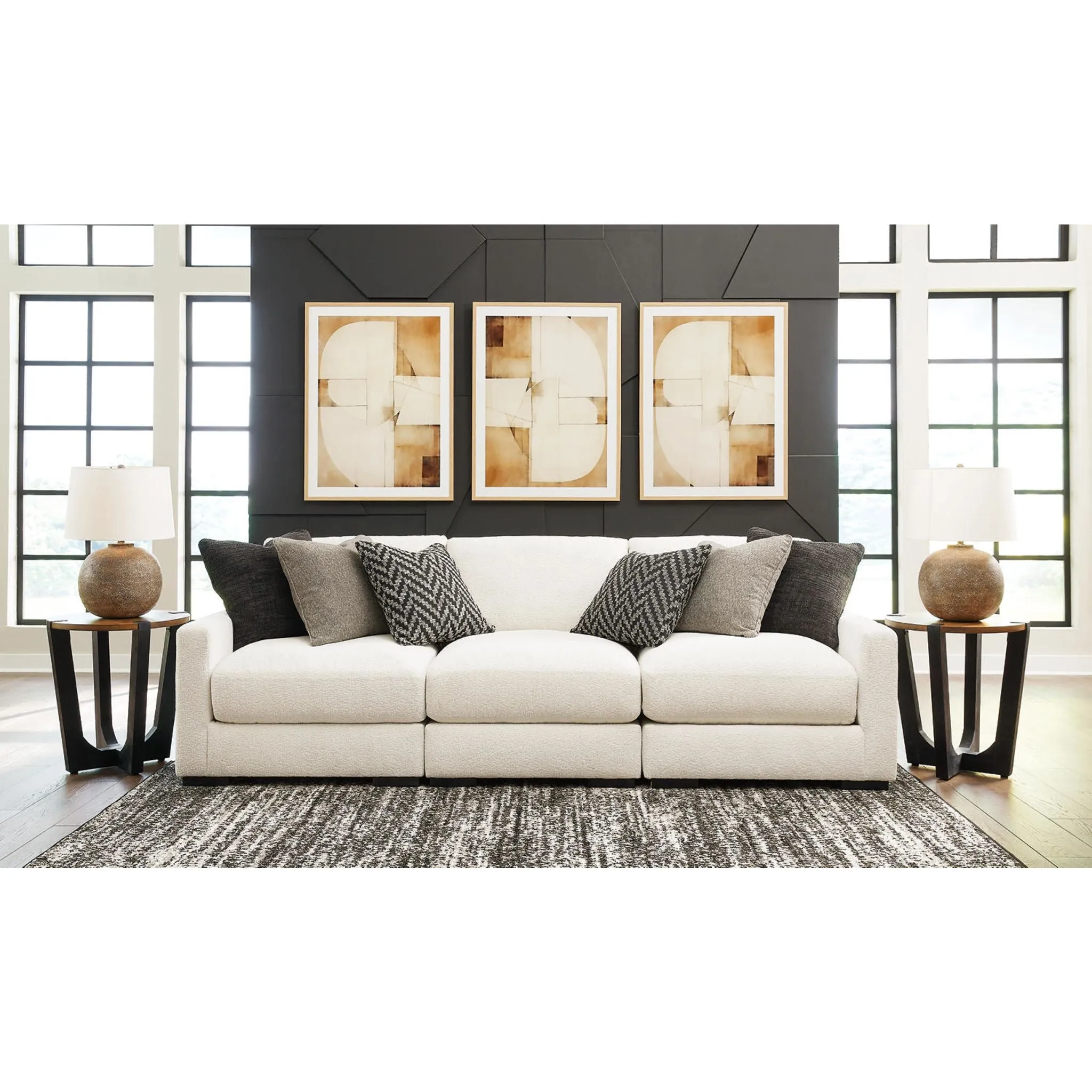 Elissa Court-Exclusive 3 Piece Modular Sectional