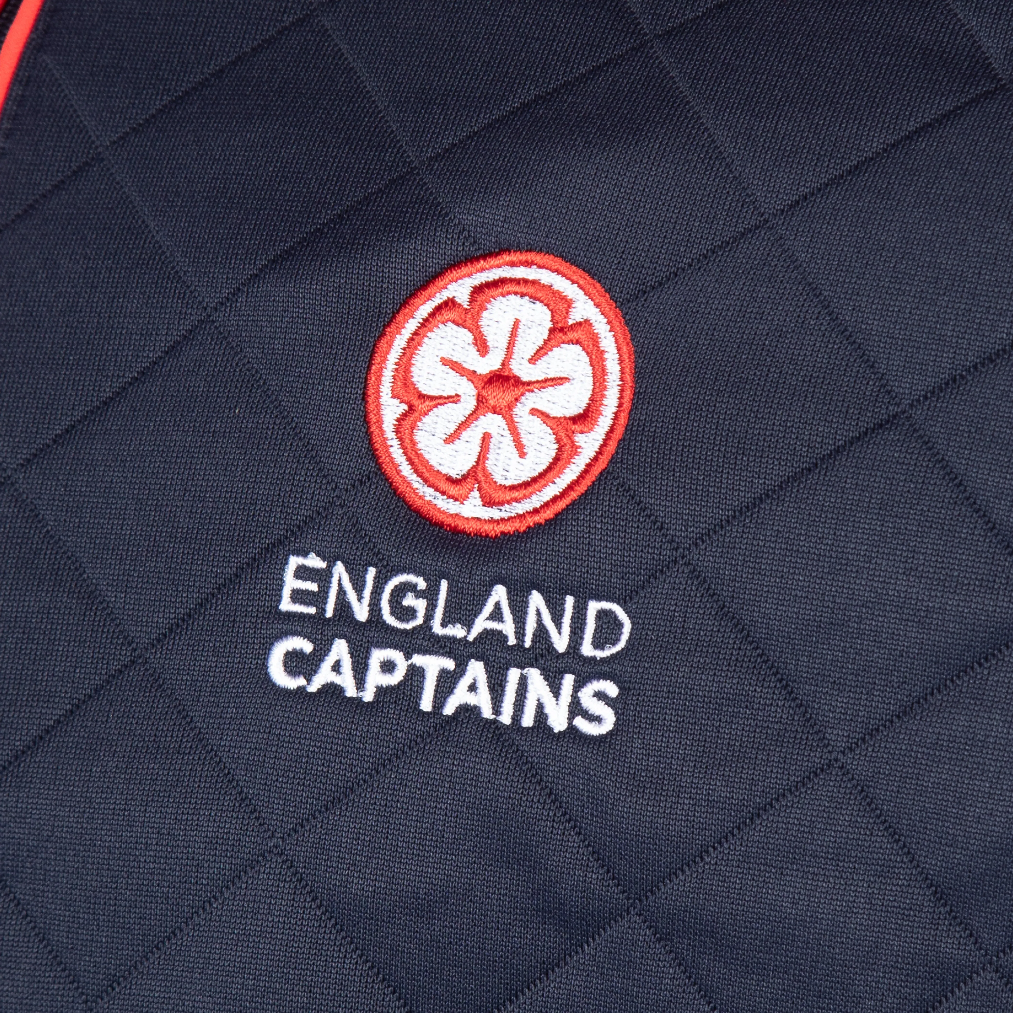 England Captains FJ 1/4 Zip Diamond Jacquard Chill-Out