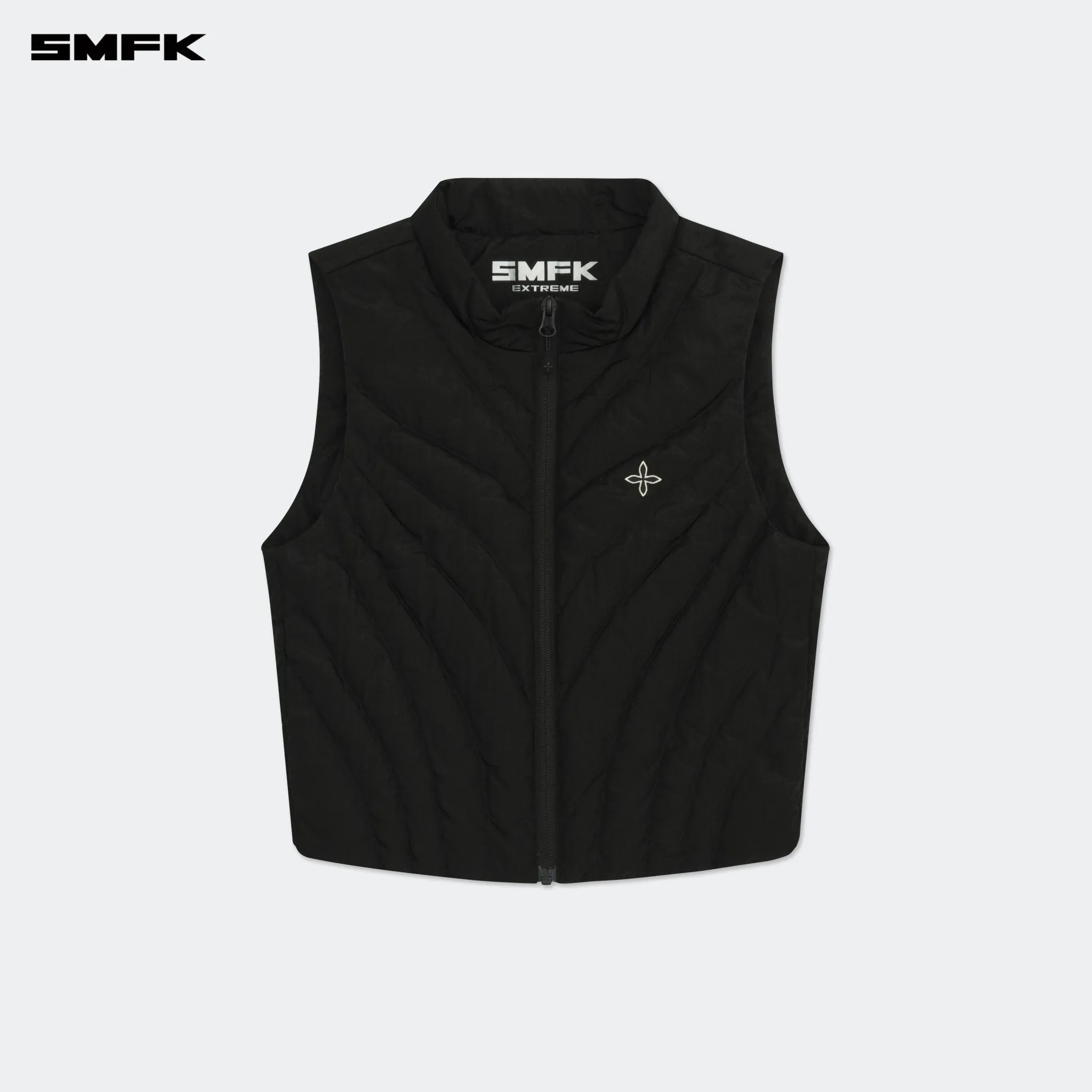 Future Storm Puff Vest Jacket Black