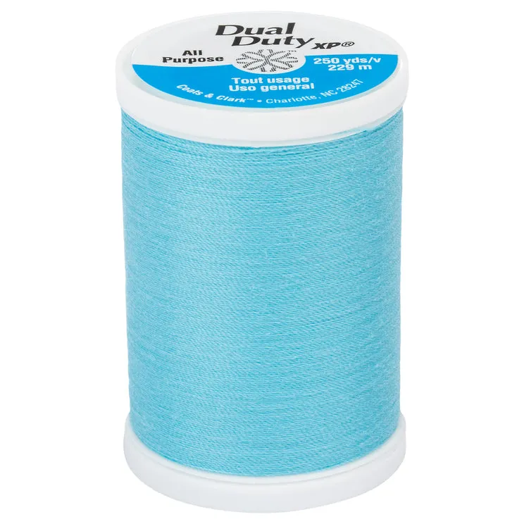 General Purpose Dual Duty XP Thread 250 yards- Blues and Greens