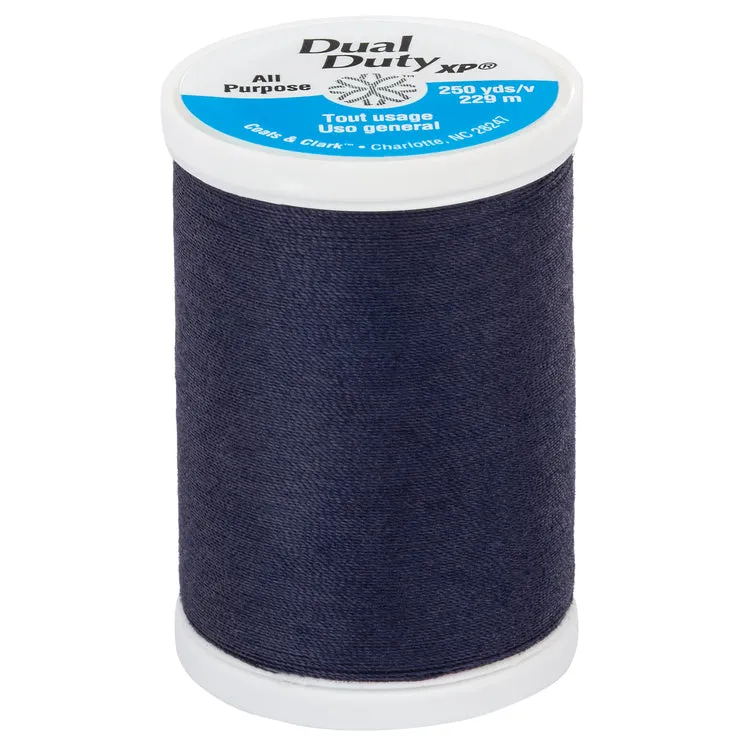 General Purpose Dual Duty XP Thread 250 yards- Blues and Greens