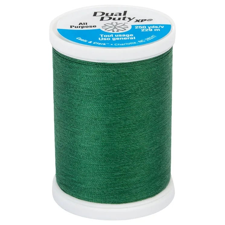 General Purpose Dual Duty XP Thread 250 yards- Blues and Greens