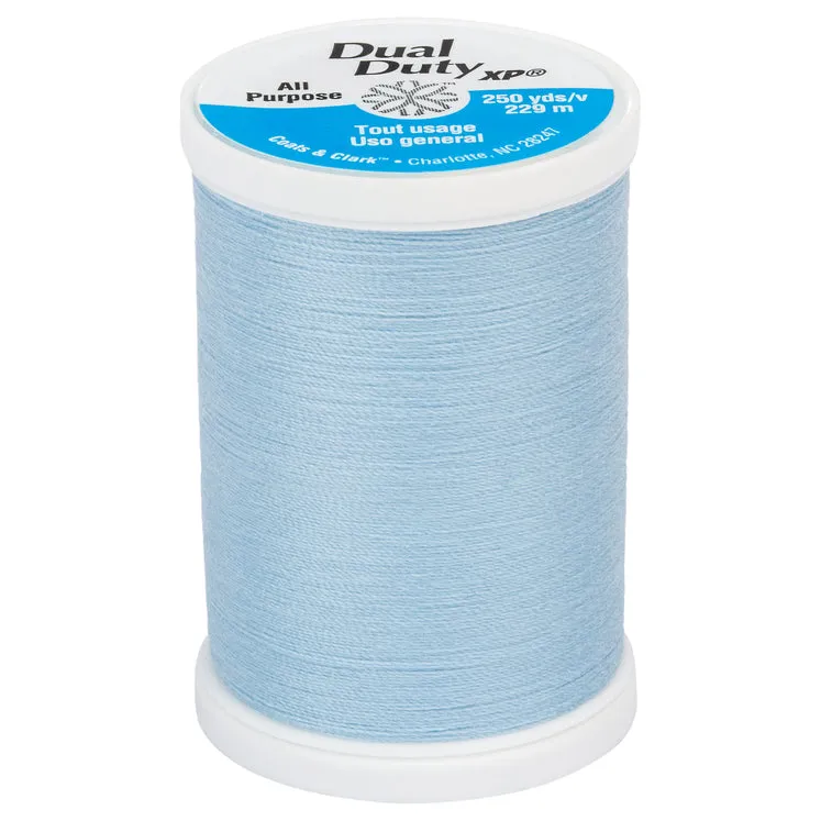 General Purpose Dual Duty XP Thread 250 yards- Blues and Greens