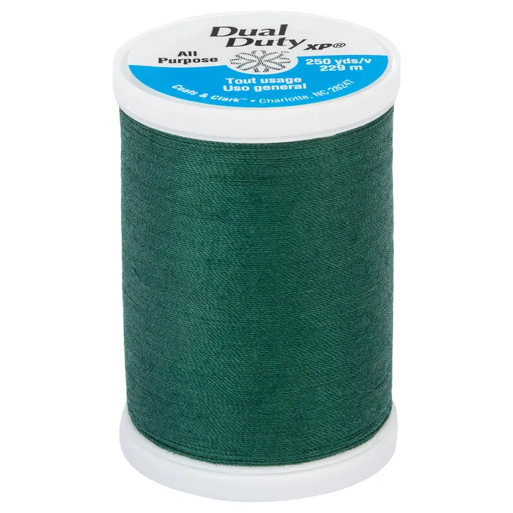 General Purpose Dual Duty XP Thread 250 yards- Blues and Greens