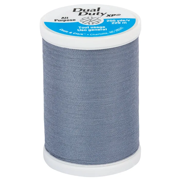 General Purpose Dual Duty XP Thread 250 yards- Blues and Greens