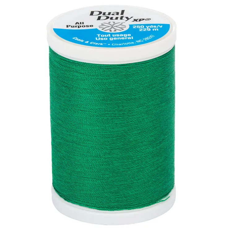 General Purpose Dual Duty XP Thread 250 yards- Blues and Greens