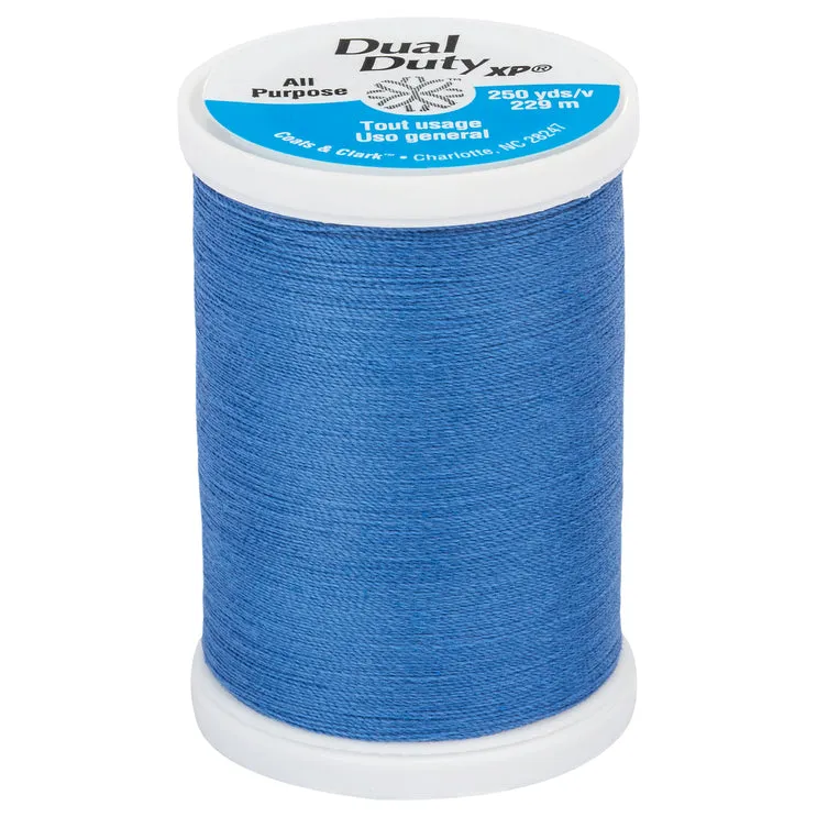 General Purpose Dual Duty XP Thread 250 yards- Blues and Greens