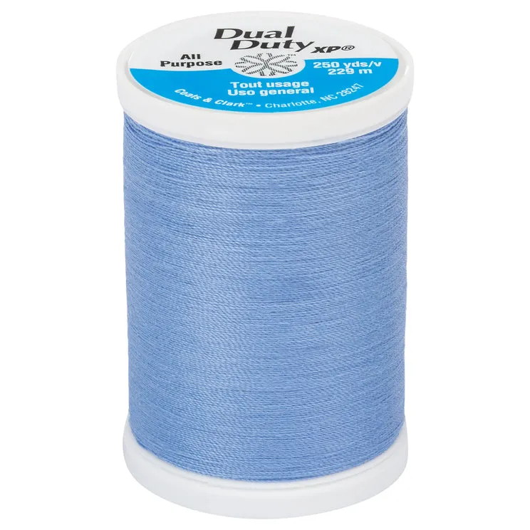 General Purpose Dual Duty XP Thread 250 yards- Blues and Greens