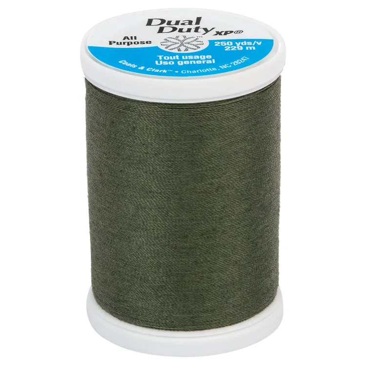 General Purpose Dual Duty XP Thread 250 yards- Blues and Greens