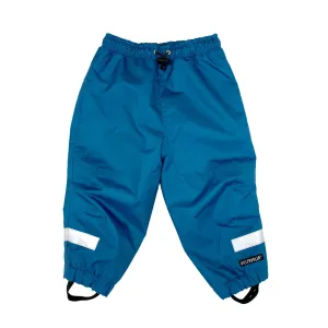 Hard Shell Waterproof Pant: Water Blue