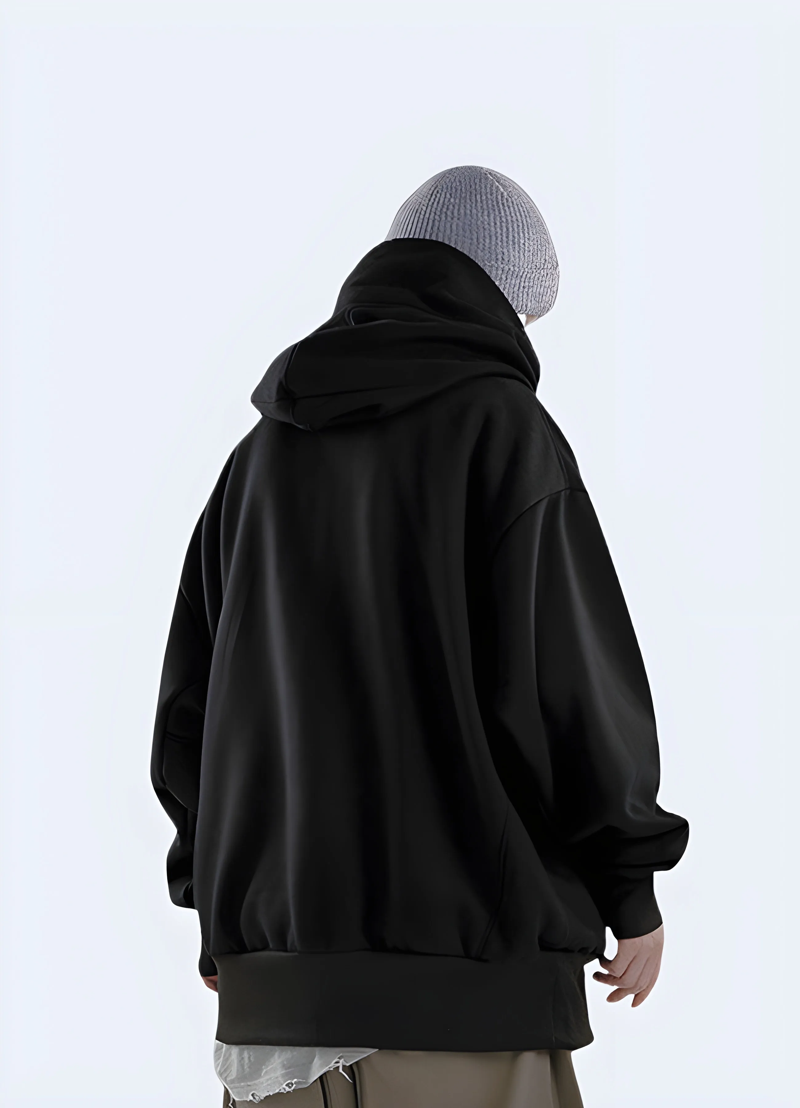 High Collar Hoodie