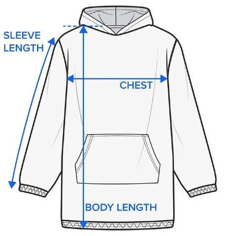 Honu Healing Wearable Blanket Hoodie