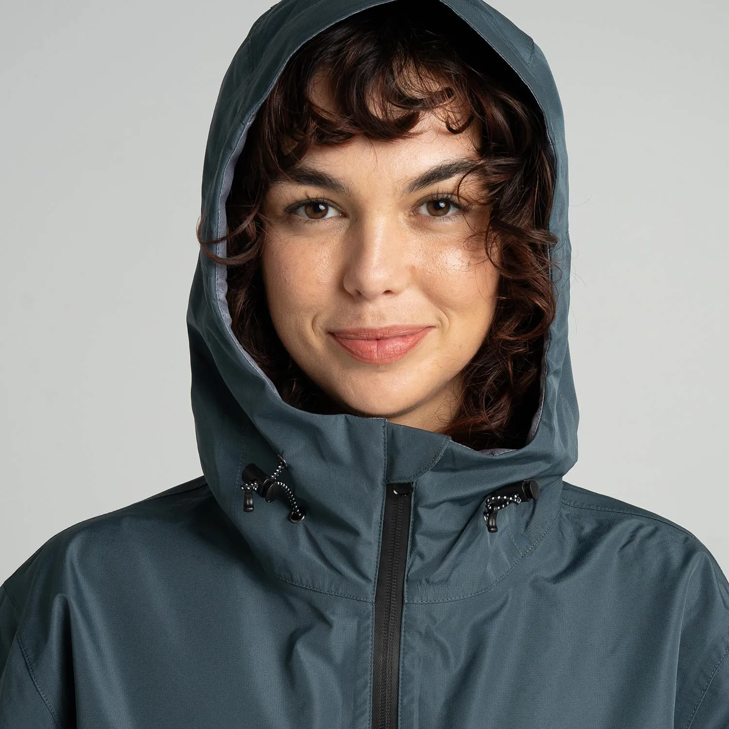 Horizon 3L Rain Jacket Blue Lake