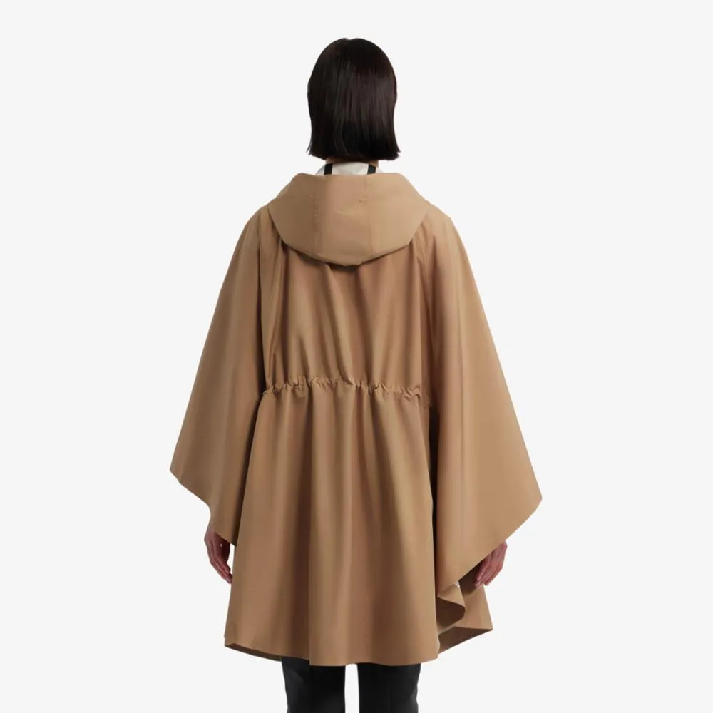 Hunter  Women's Rose Rain Bonded Novelty Cape Brown Reg