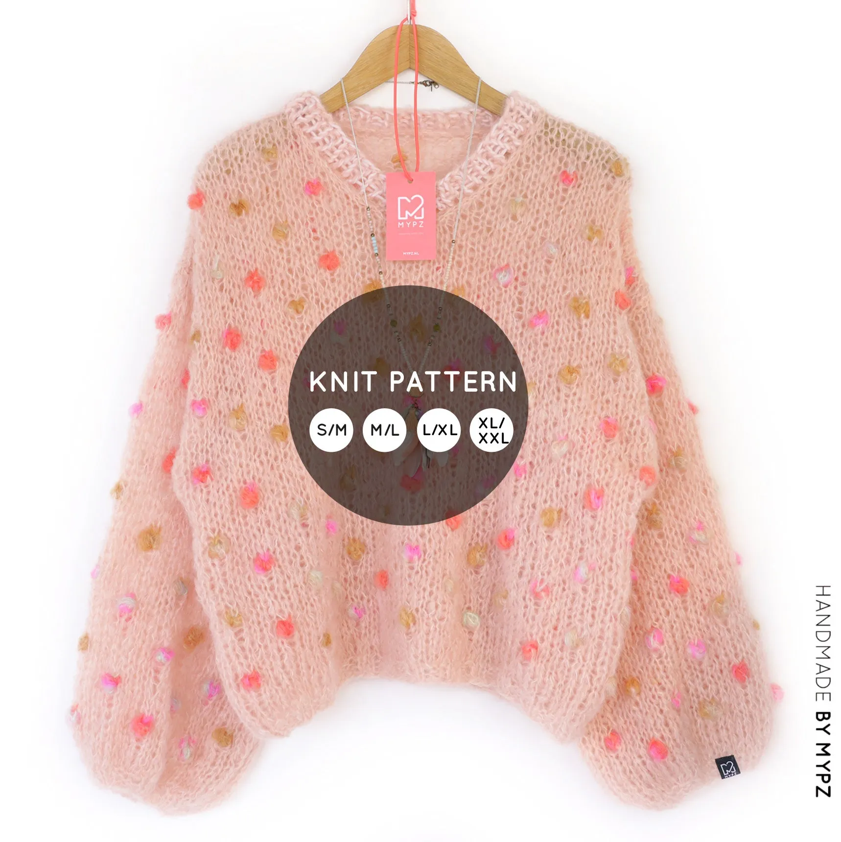 Knit pattern – MYPZ Light Mohair Pullover Dahlia no10 (ENG-NL)