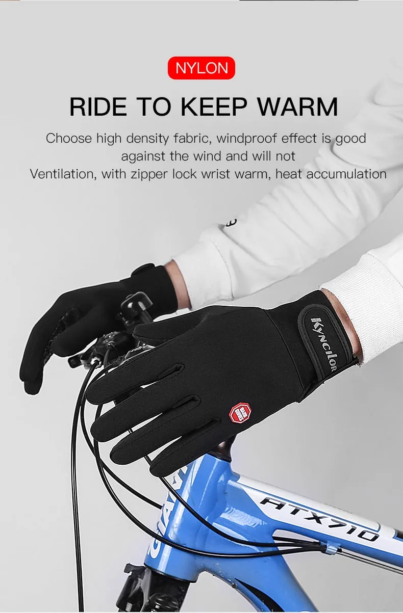 KYNCILOR Waterproof Touch Screen Gloves - Unisex