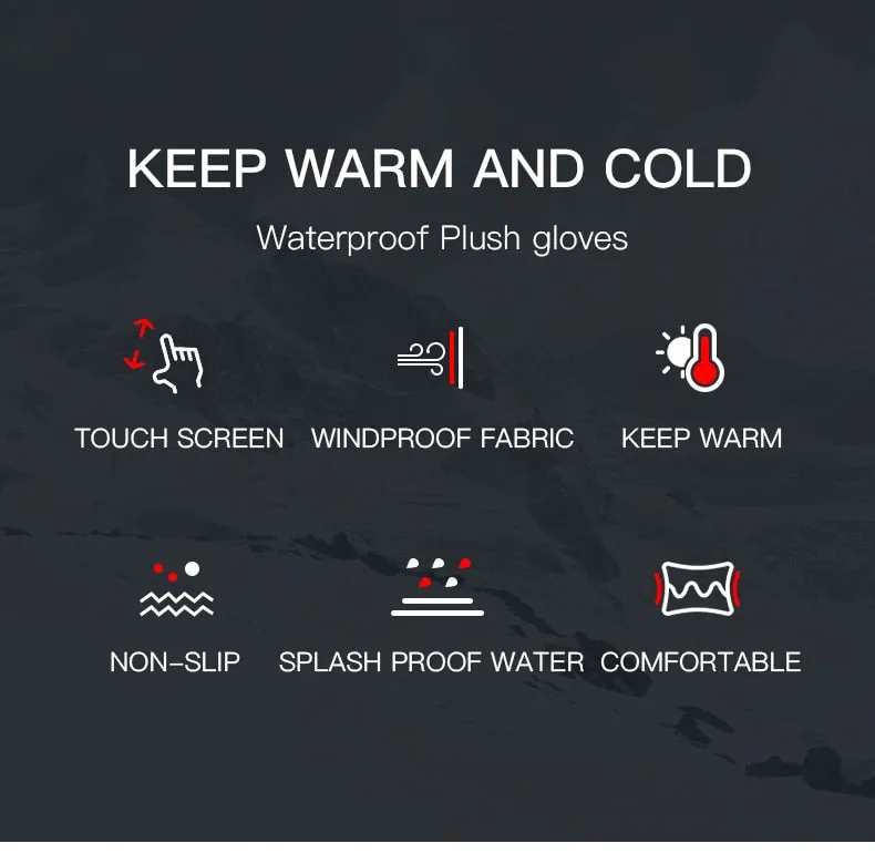 KYNCILOR Waterproof Touch Screen Gloves - Unisex