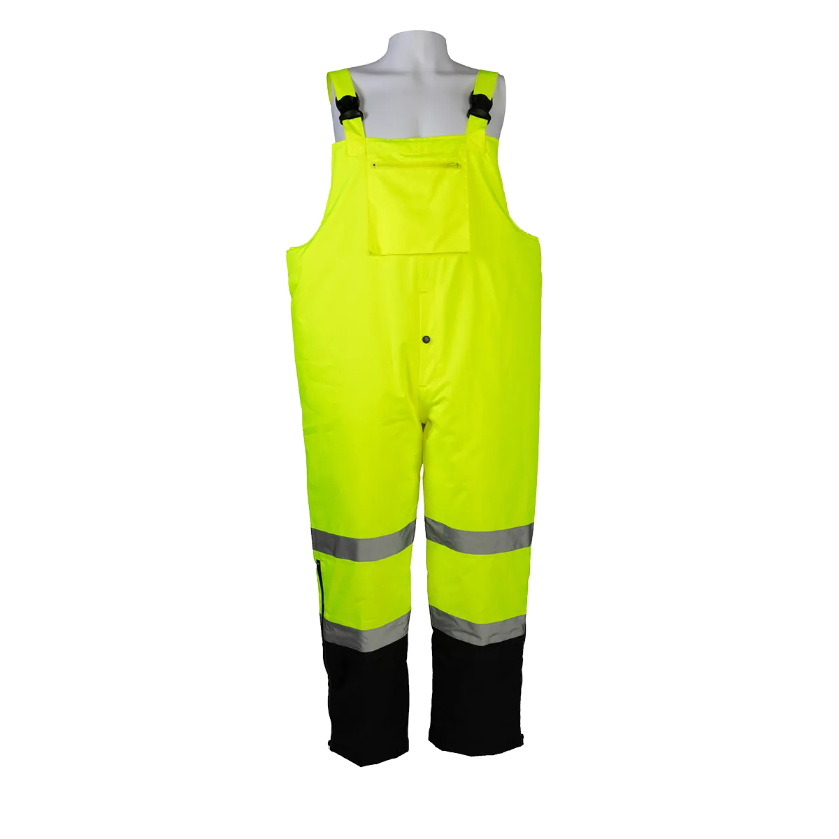 LQBBIP-CE ANSI 107-2015 Class E Waterproof Quilted Thermal Bib Rain Pants