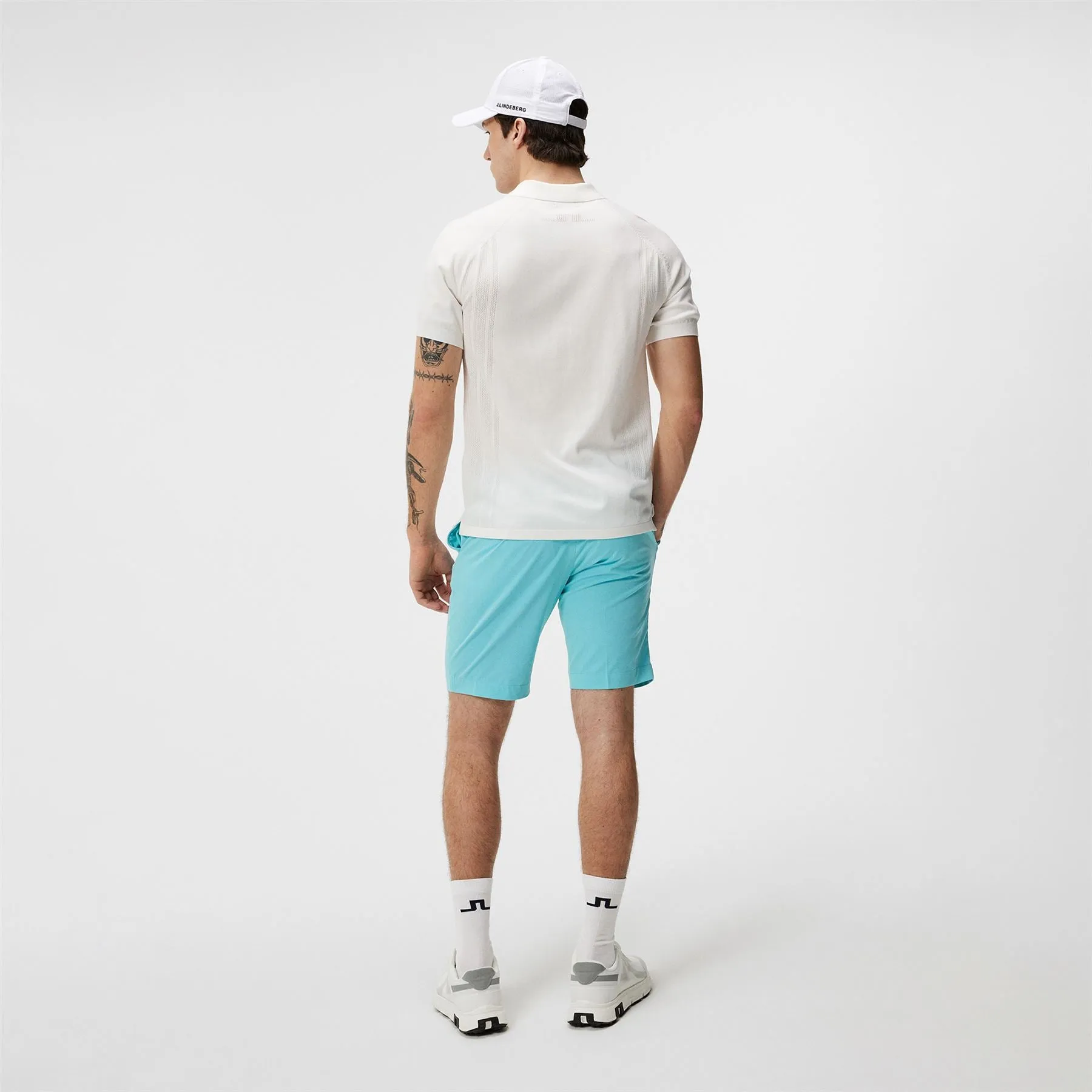 Martines Soft Knitted Polo White - SU24