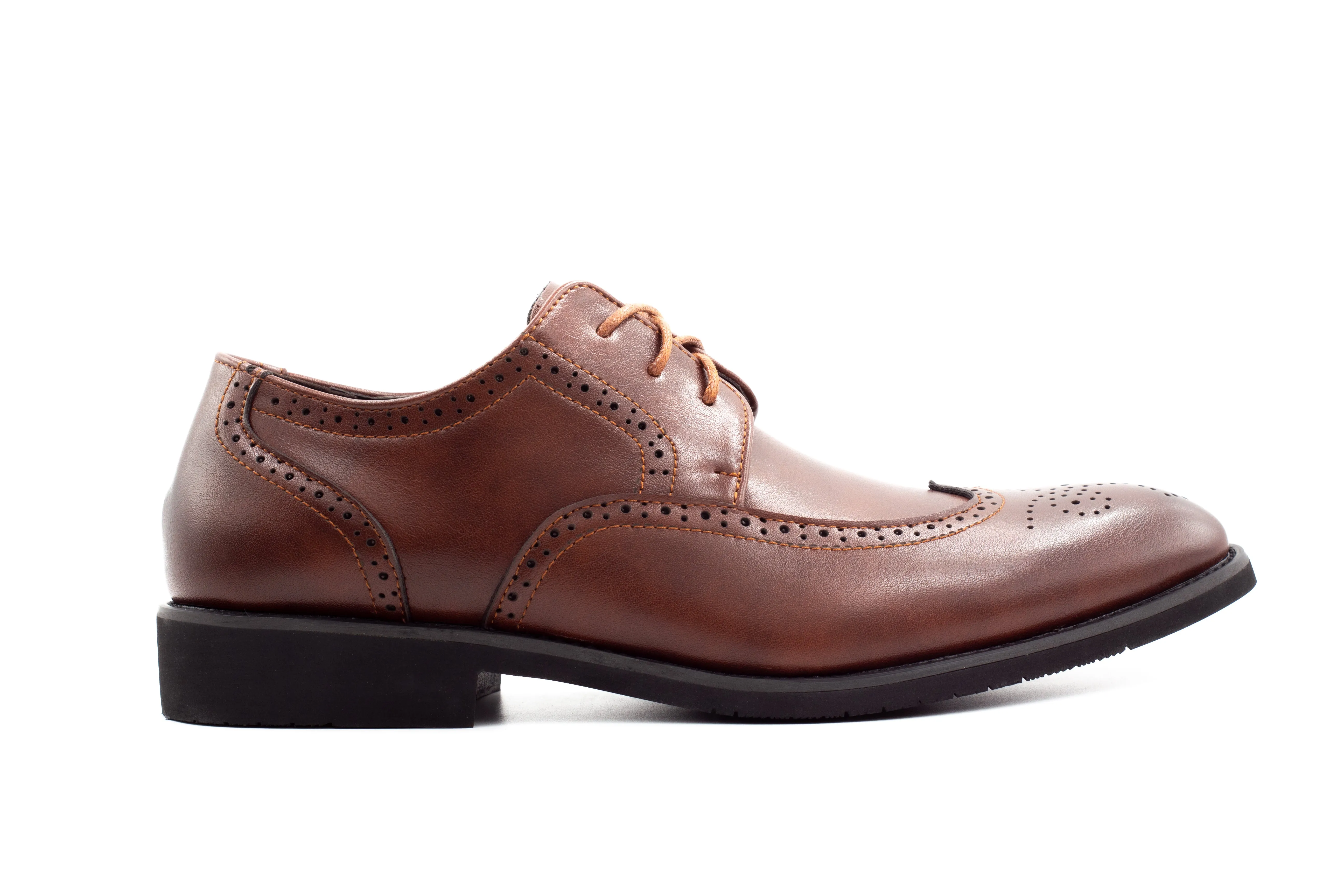 Mens Dublin Brogue Shoes - Brown