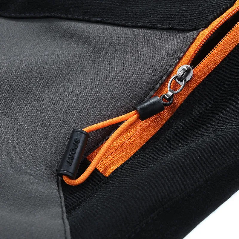 Men's Pants Breathable Waterproof Hiking Outdoor Climbing Thin Elasticity Quick Dry Trousers