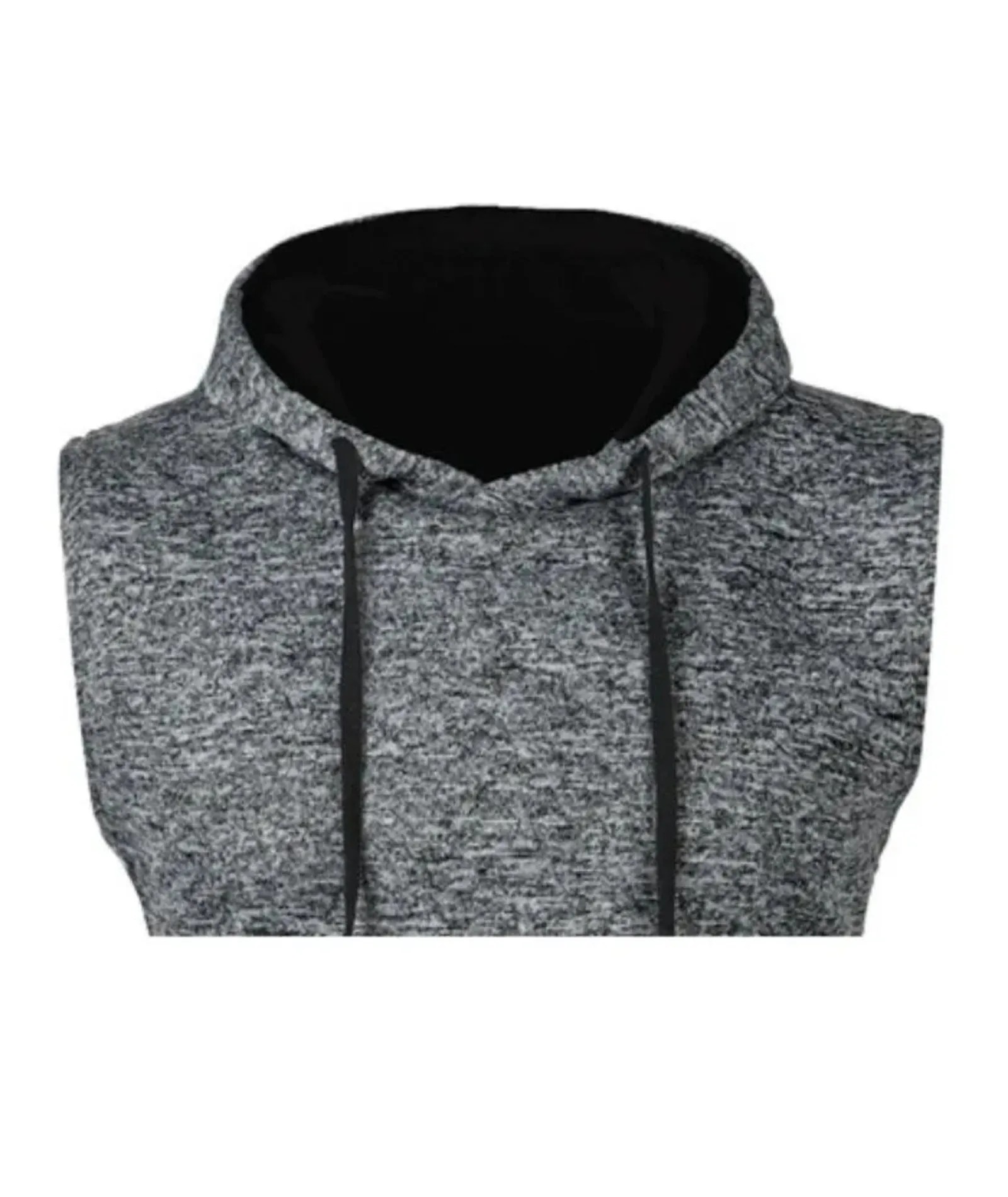 Men's Sleeveless Drawstring Sports Hoodie-DUMMG04675