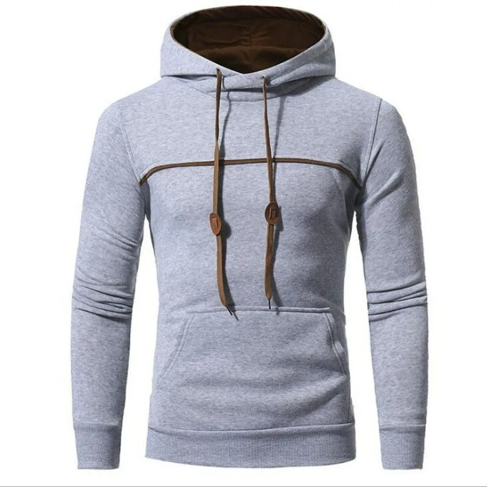 Men's Slim Fit Velvet Fabric Hoodie