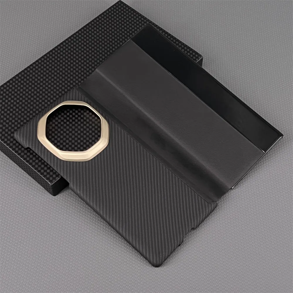 Oatsbasf Luxury Pure Aramid Fiber Case for Huawei Mate XT Ultimate Design