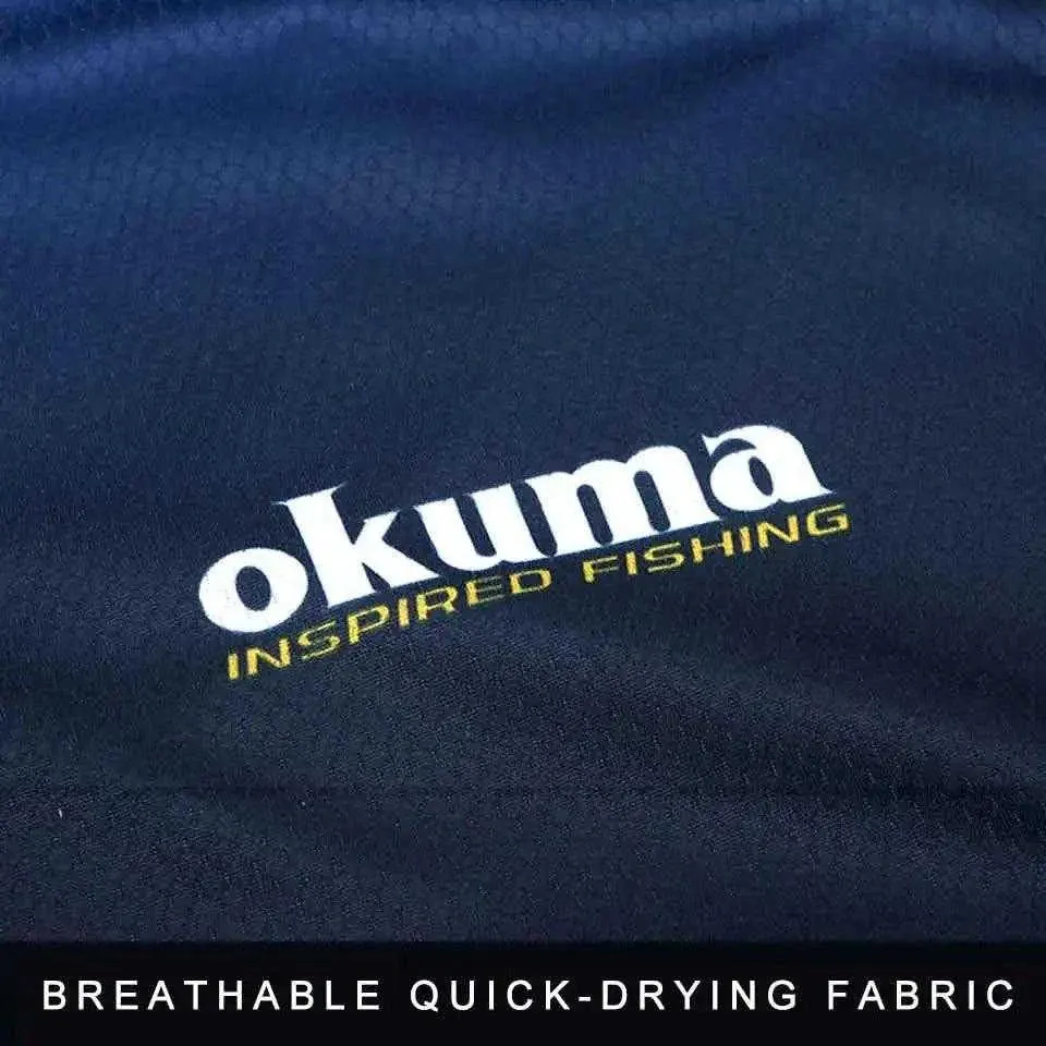 OKuma Men's Fishing Shirt: Cool, Dry Comfort for Your Catch