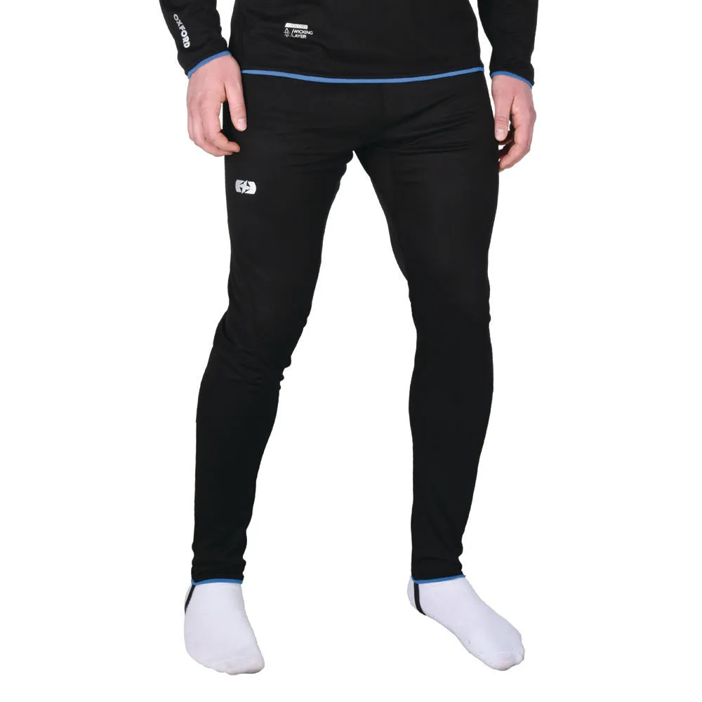 Oxford Cool Dry Wicking Base Layer Trouser Black