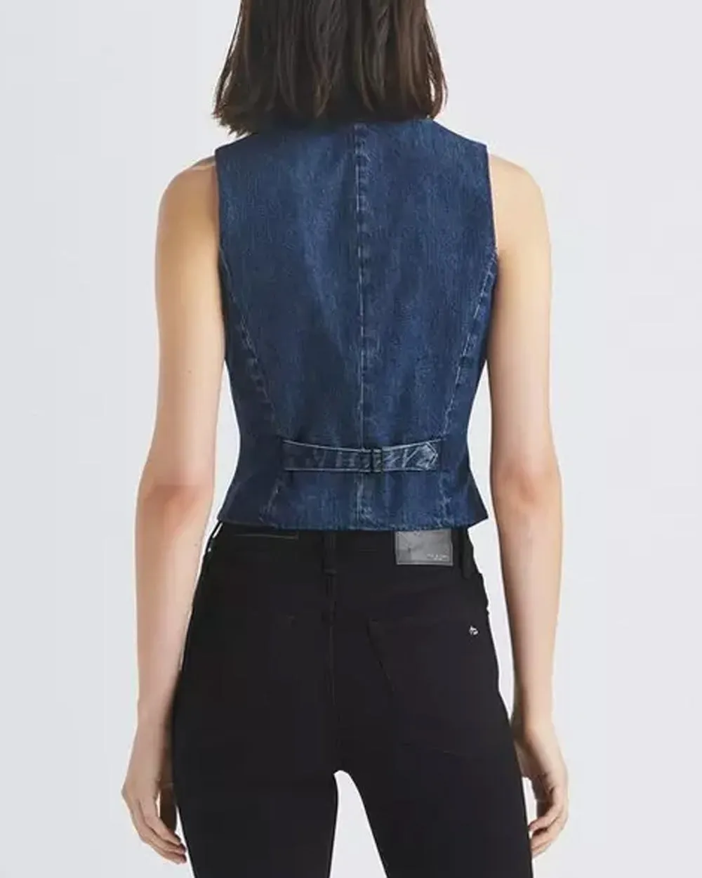 Priya Denim Vest in Ari