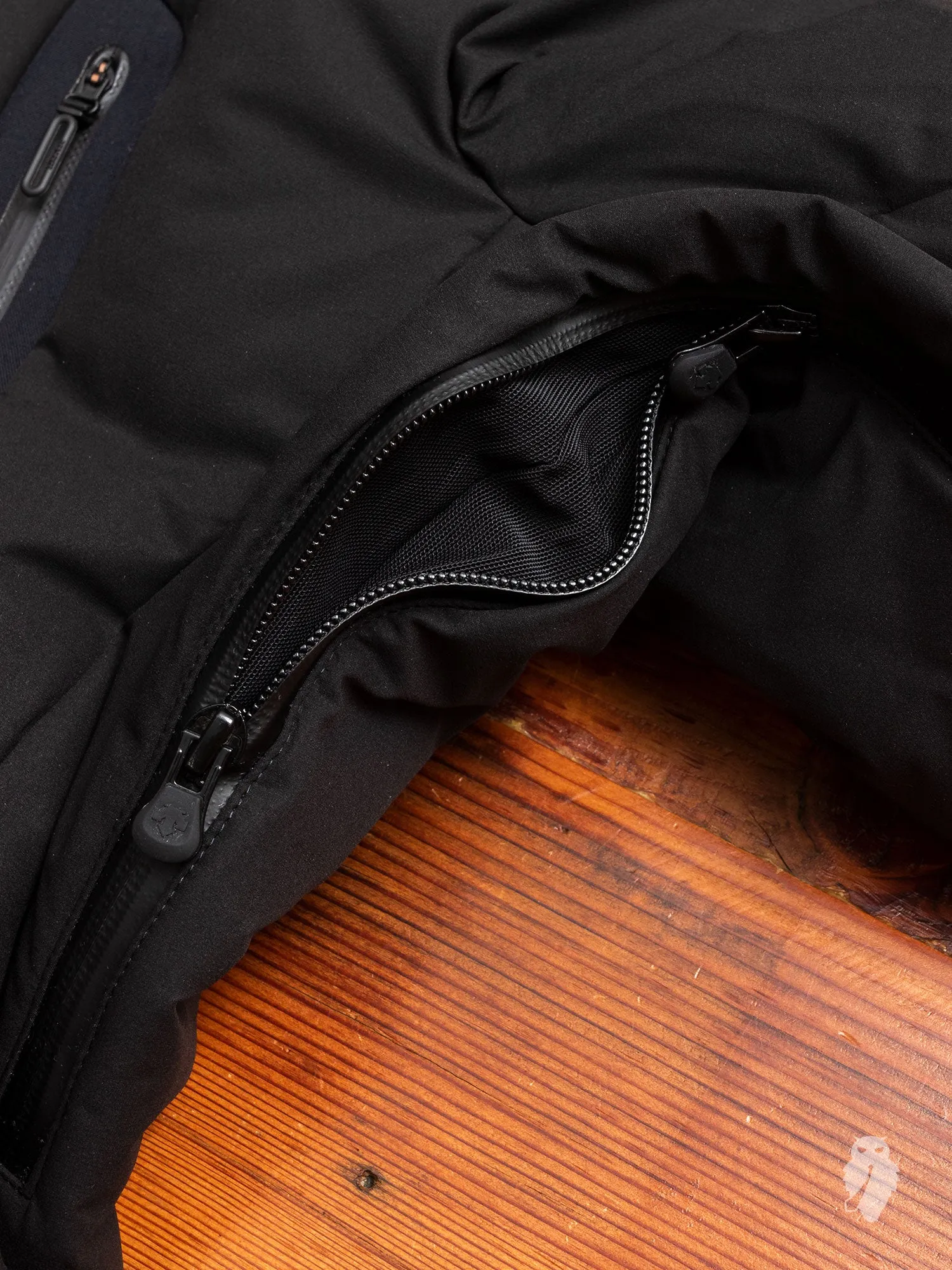 "Mountaineer" Mizusawa Down Jacket in Black