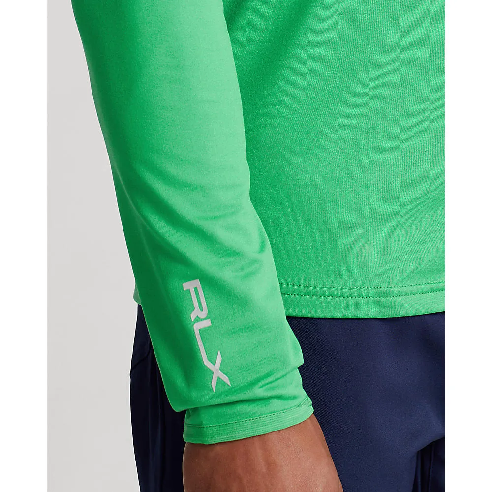 RLX Ralph Lauren Driver Luxury Jersey Pullover - Vineyard Green