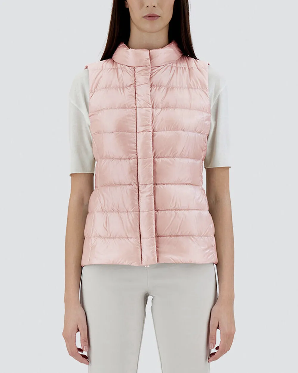 Rose Chiaro Iconico Giulia Short Vest