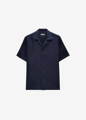 Soft Twill Shirt Navy