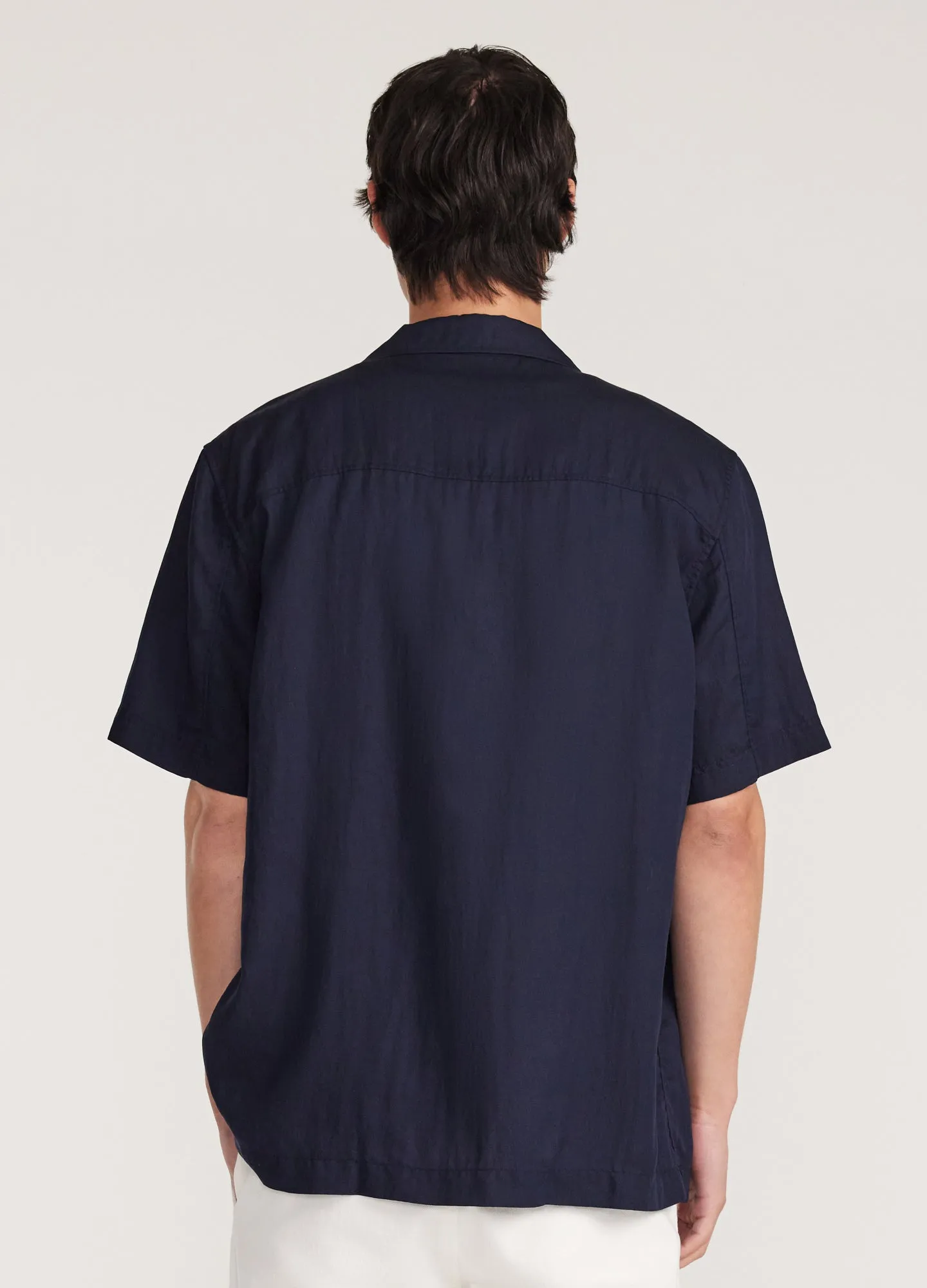 Soft Twill Shirt Navy