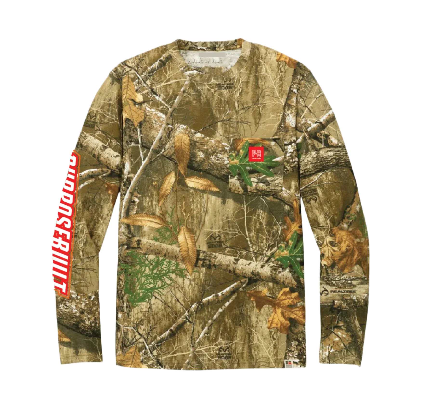 The Block L/S Tee, Real Tree Camo