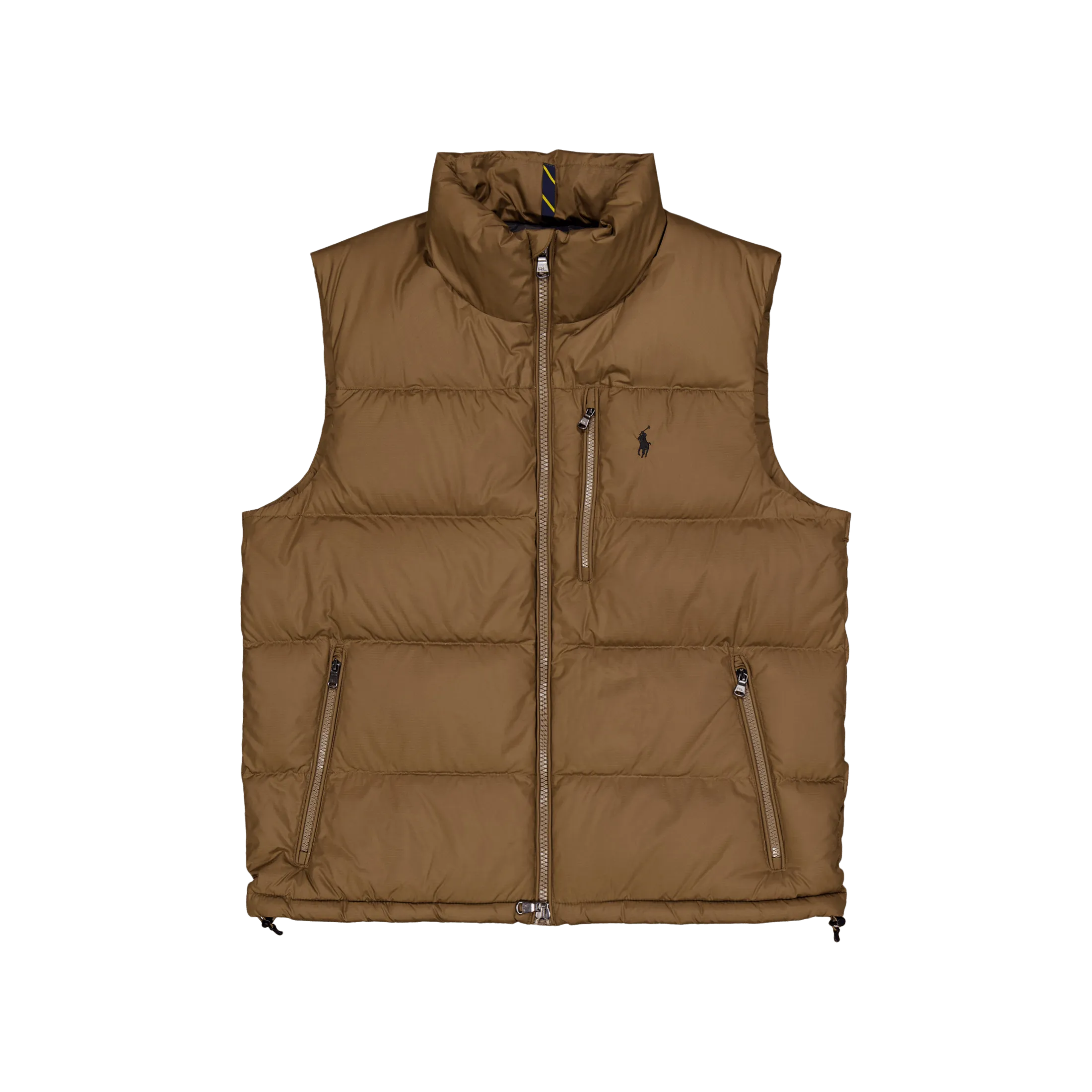 The Gorham Down Vest Dark Taupe