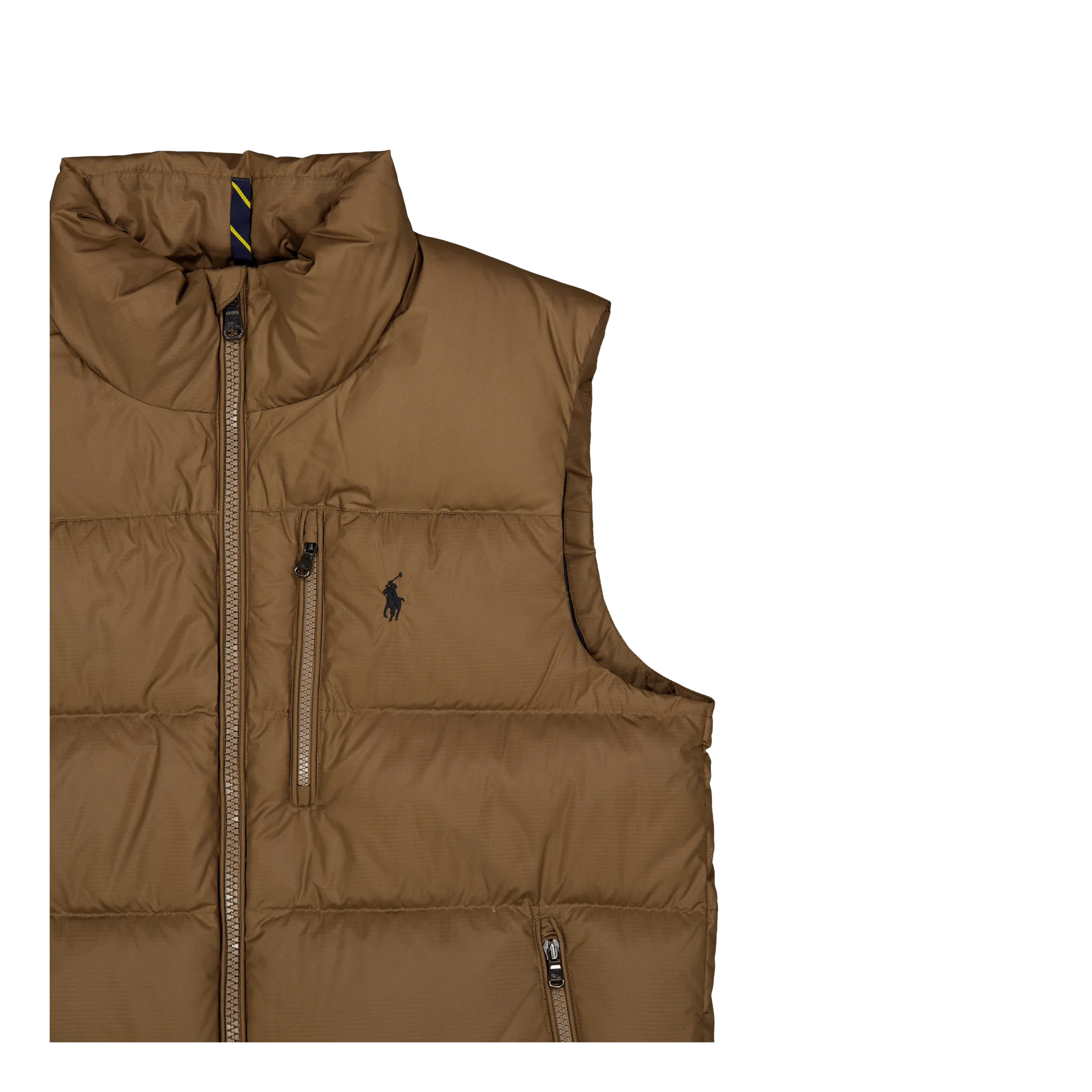 The Gorham Down Vest Dark Taupe