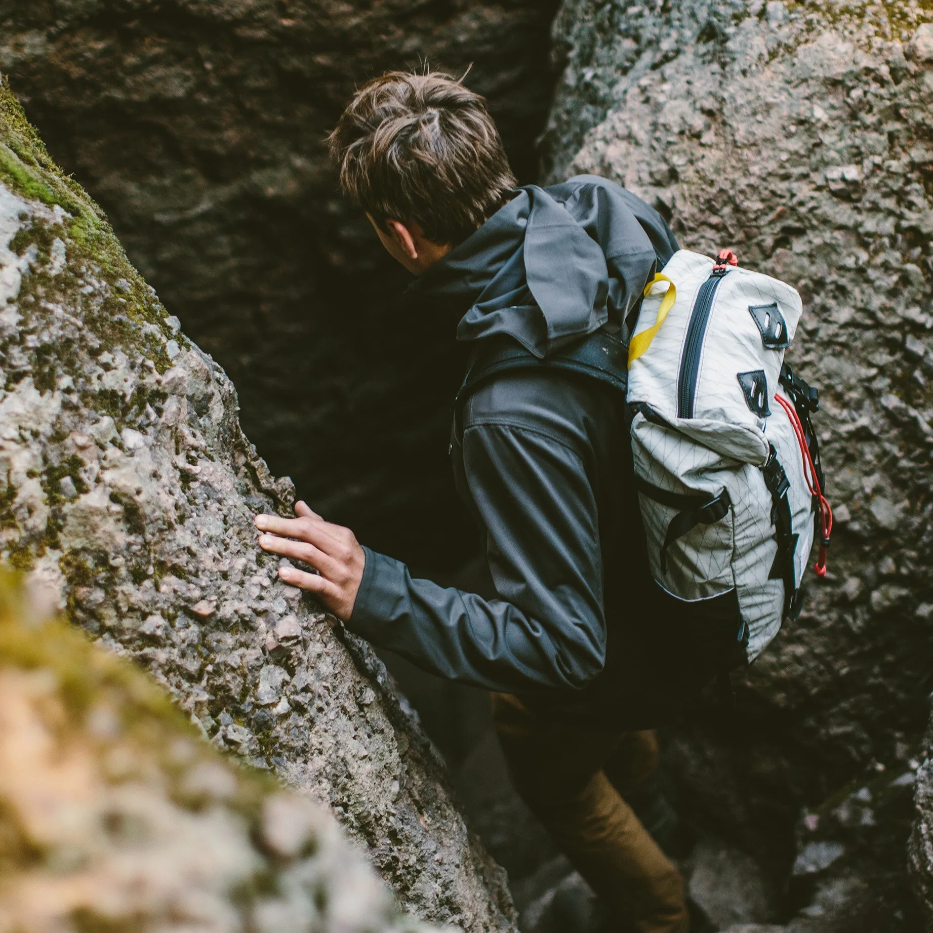 The Hawkins Jacket in Charcoal Neoshell