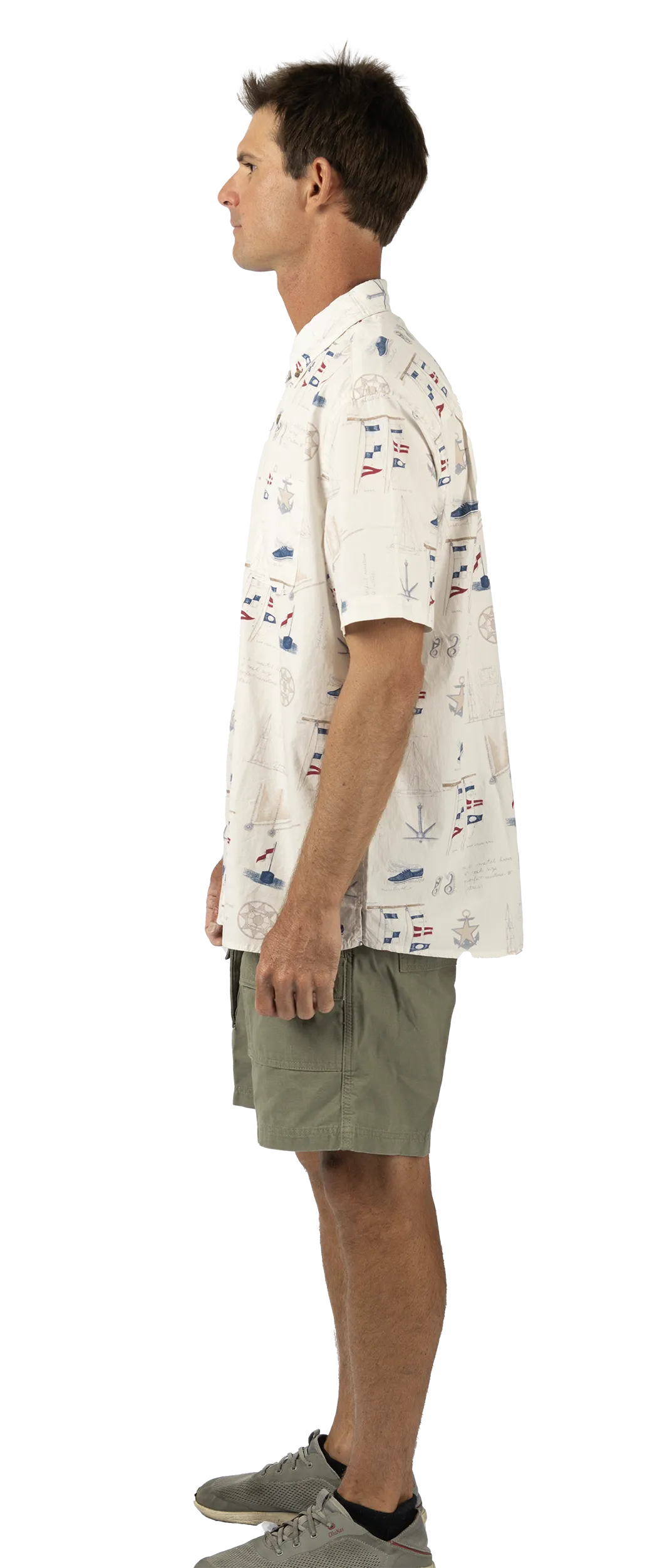 The Weekender Series Short Sleeve Button Up Shirt - Nautique